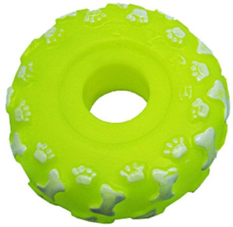 Игрушка для собак Уют "Шина", цвет в ассортименте, 10 см
