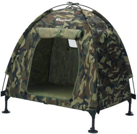 Палатка для собак Happy House "Outdoor", цвет: камуфляж, 78 х 55 х 81 см