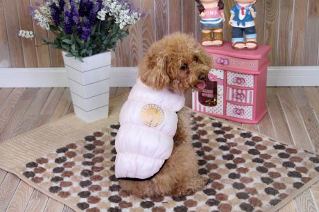 Куртка для собак "Dobaz", цвет: розовый. ДА1234ВМ. Размер M
