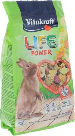 Корм для кроликов Vitakraft "Life Power", 600 г