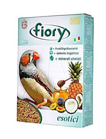 Корм сухой Fiory "Esotici", для экзотических птиц, 400 г