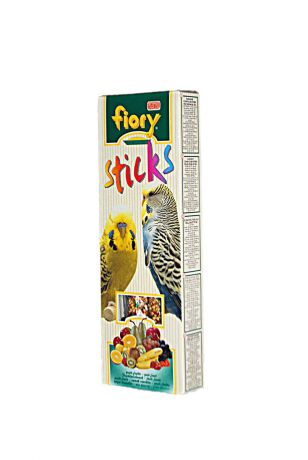 Палочки для попугаев Fiory "Sticks", с фруктами, 2 х 30 г