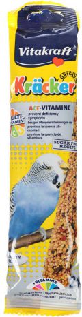 Крекеры для волнистых попугаев Vitakraft "Kracker", обогащенные витаминами, 2 шт