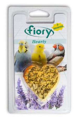 Био-камень для птиц "Fiory", в форме сердца, 45 г
