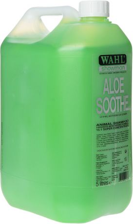 Шампунь для животных Wahl "Aloe Soothe", концентрированный, с алоэ, 5 л