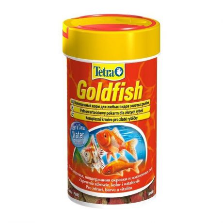 Корм для золотых рыбок Tetra "Goldfish", хлопья, 100 мл (20 г)