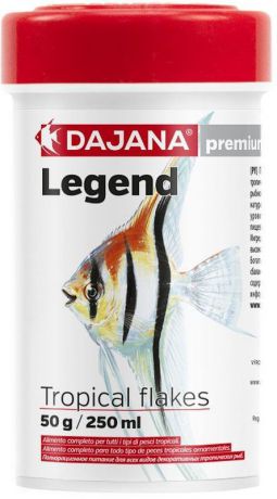 Корм для рыб Dajana "Legend Tropical Flakes", 100 мл