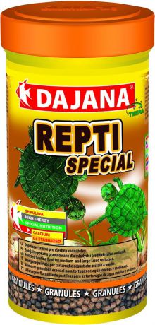 Корм для водных черепах Dajana "Repti Special", 250 мл