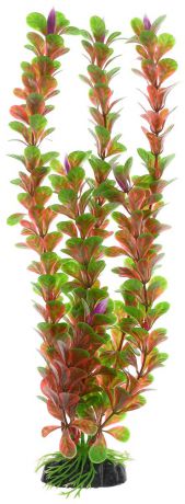 Растение для аквариума Barbus "Людвигия ползучая (красная)", пластиковое, высота 30 см