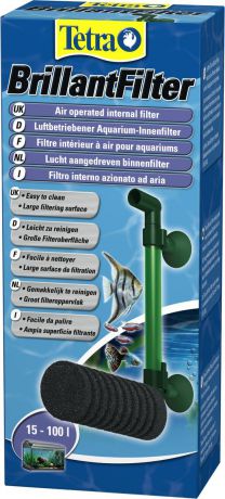Внутренний фильтр для аквариумов Tetra "Brillant Filter", 15-100 л