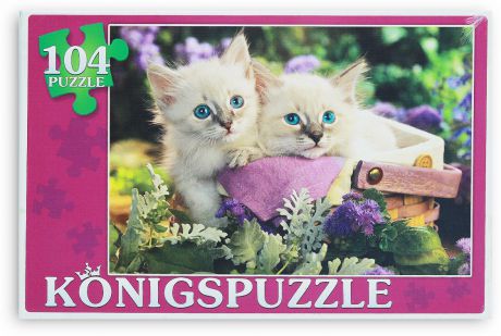 Konigspuzzle Пазл Милые котята