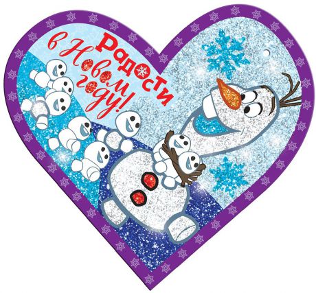 Фреска форменная Disney "Холодное сердце. Радости в Новом году"