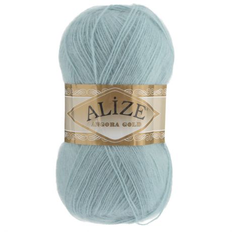 Пряжа для вязания Alize "Angora Gold", цвет: голубой (114), 550 м, 100 г, 5 шт