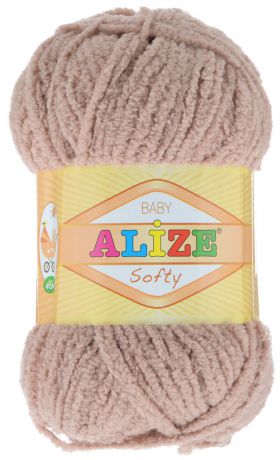 Пряжа для вязания Alize "Softy", цвет: светло-коричневый (617), 115 м, 50 г, 5 шт