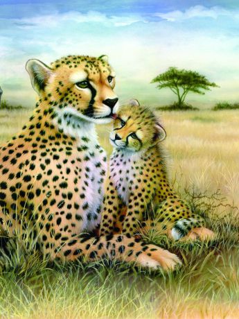 Royal & Langnickel Картина по номерам Леопард