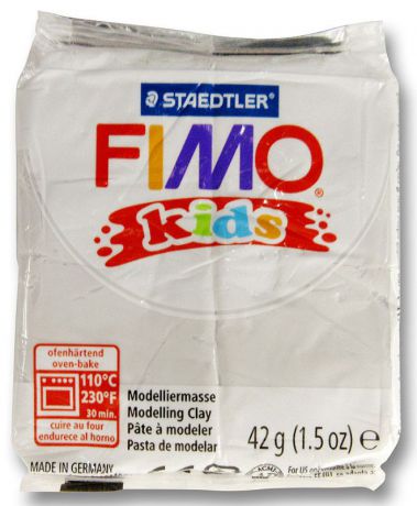 Fimo Kids Полимерная глина цвет светло-серый