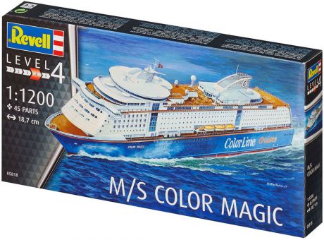 Revell Сборная модель Круизный корабль M/S Color Magic