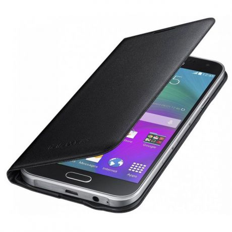 Samsung EF-WE500B Flip Wallet чехол для Galaxy E5, Black