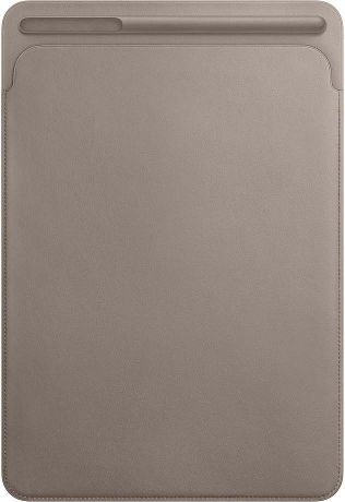 Чехол для планшета Apple Leather Sleeve для iPad Pro 10,5", MPU02ZM/A, taupe