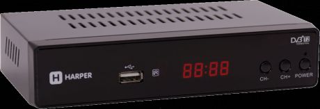 ТВ ресивер Harper HDT2-5050, Black