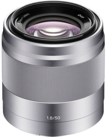 Объектив Sony 50mm F/1.8, Silver для Nex