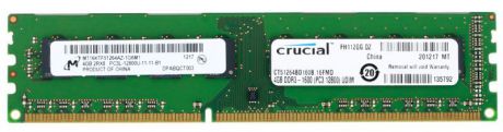 Модуль оперативной памяти Crucial DDR3 4GB 1600МГц