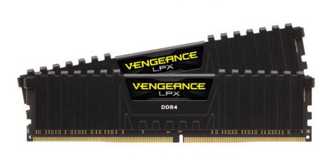 Corsair Vengeance LPX DDR4 2x16Gb 2133 МГц, Black комплект модулей оперативной памяти (CMK32GX4M2A2133C13)