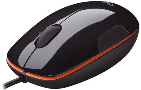 Мышь Logitech M150, Black Orange (910-003744)