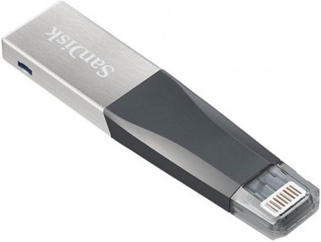 USB-накопитель SanDisk iXpand Mini 32GB, SDIX40N-032G-GN6NN, black silver