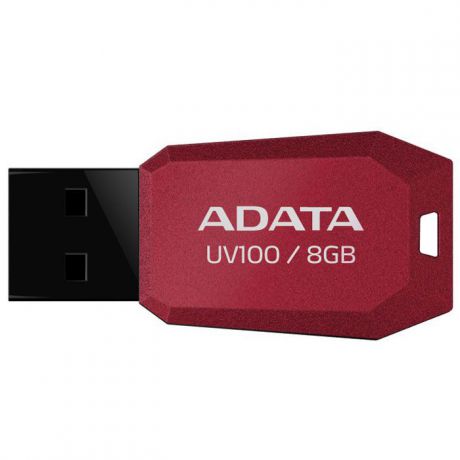 ADATA UV100 8GB, Red флэш-накопитель