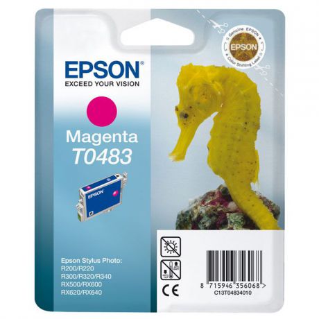 Картридж Epson T0483 (C13T04834010), пурпурный