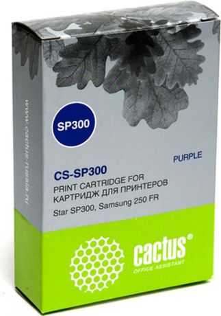 Cactus CS-SP300, Purple картридж ленточный для Samsung 250 FR/Star SP300