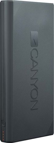 Canyon CNE-CPBF160DG, Dark Grey внешний аккумулятор (16000 мАч)