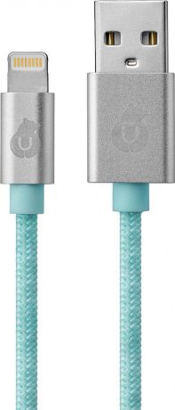 uBear MFI Lightning-USB, Light Blue кабель Apple Lightning