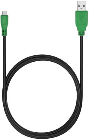 Кабель Greenconnect GCR-UA1MCB1-BB2S-2.0m, Black USB - micro USB (2 м)