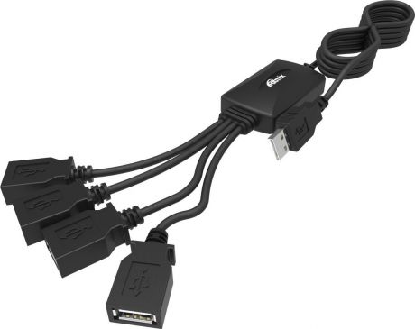 Ritmix CR-2405, Black USB-концентратор