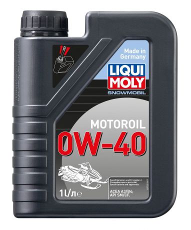 Масло моторное Liqui Moly "Snowmobil Motoroil", синтетическое, 0W-40, 1 л