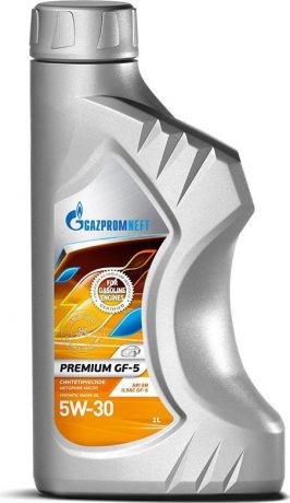 Масло моторное Gazpromneft "Premium GF-5", 5W-30 API SN, ILSAC GF-5, синтетическое, 1 л