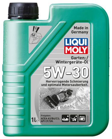 Моторное масло Liqui Moly "Garten-Wintergerate-Oil", нс-синтетическое, класс вязкости 5W-30, 1 л