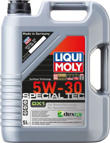 Моторное масло Liqui Moly "Special Tec DX1", нс-синтетическое, класс вязкости 5W-32, 5 л