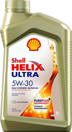 Моторное масло Shell Helix Ultra, синтетическое, 5W-30, 1 л
