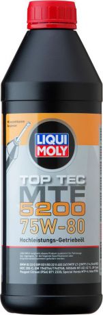 Трансмиссионное масло Liqui Moly "Top Tec MTF 5200", нс-синтетическое, класс вязкости, 75W-80, 1 л