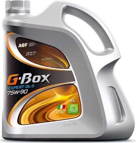 Масло трансмиссионное G-Box Expert GL-5 75W-90, полусинтетическое, 4 л