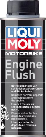 Промывка масляной системы мототехники Liqui Moly "Motorbike Engine Flush", 0,25 л