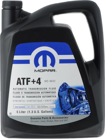 Гидравлическое масло MOPAR "ATF +4", 5 л