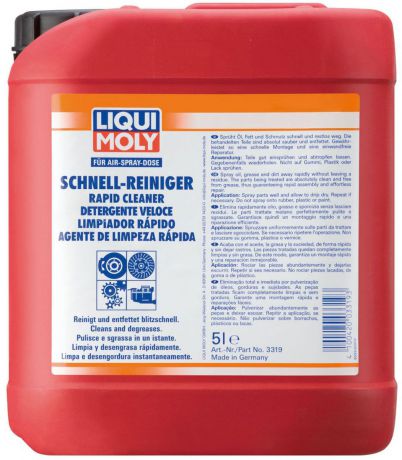 Очиститель Liqui Moly "Schnell-Reiniger", быстрый, 4 л