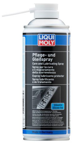 Глянцевый спрей для ухода за пластмассами Liqui Moly "Pflege-und Gleispray"