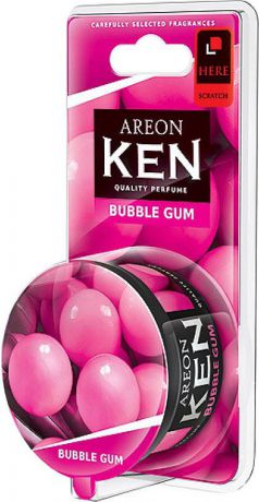 Автомобильный ароматизатор Areon Ken Blister Bubble Gum