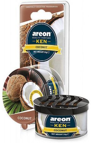 Автомобильный ароматизатор Areon Ken Blister Coconut