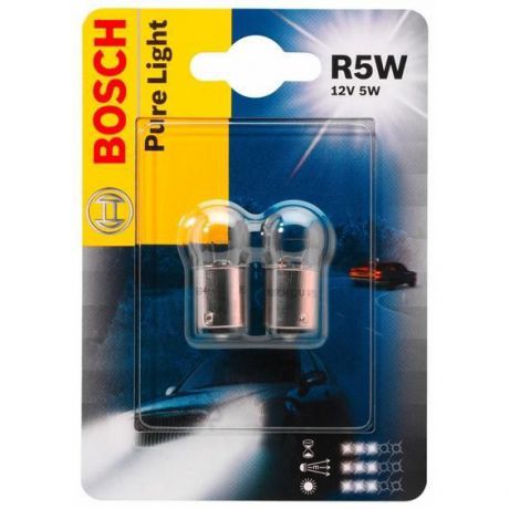 Лампа Bosch R5W 2шт 1987301022